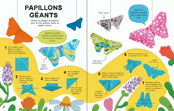 Que faire avec du papier et de la colle ?