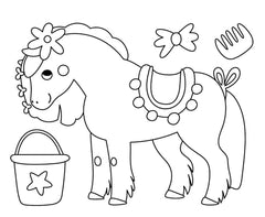 Mes jolies peintures magiques - Gentils poneys