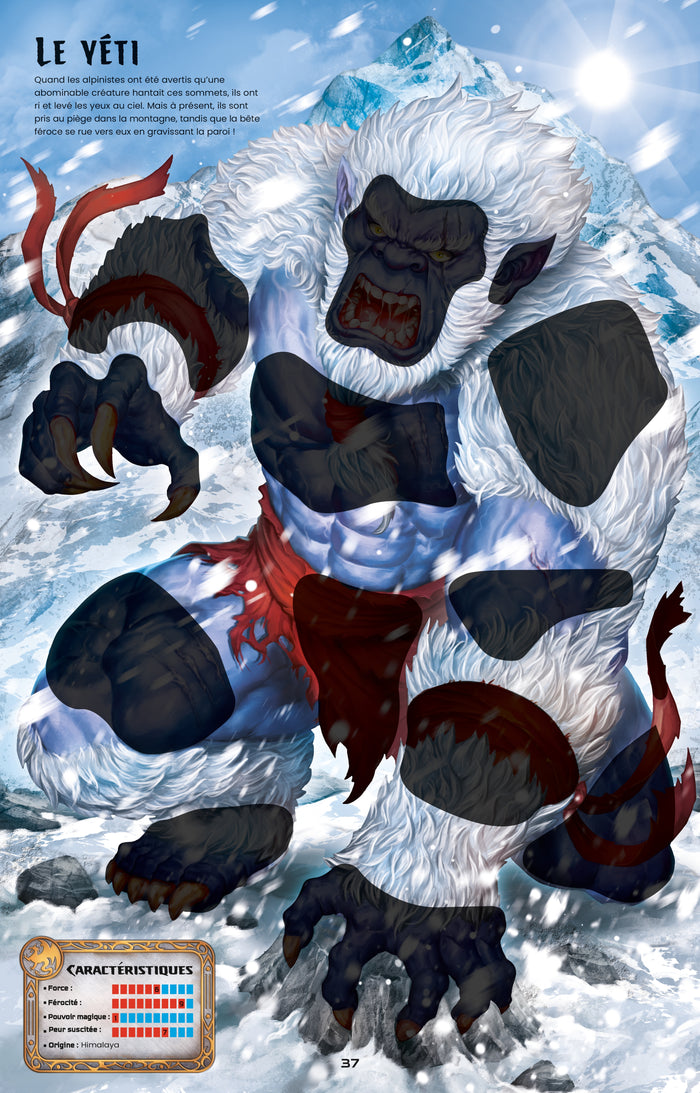 Construis tes monstres et animaux mythiques avec des autocollants