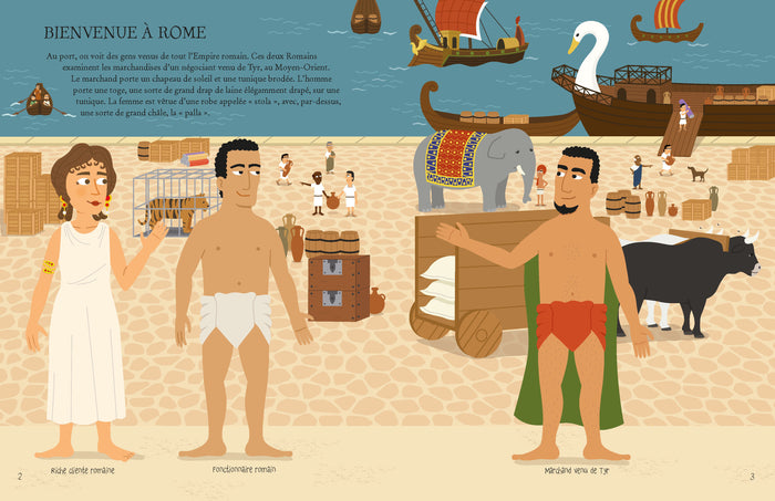 Habille... Les Romains