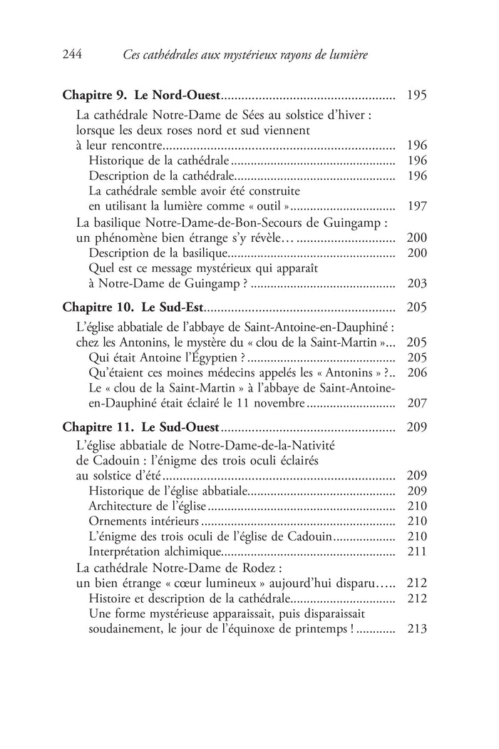 Ces cathédrales aux mystérieux rayons de lumière