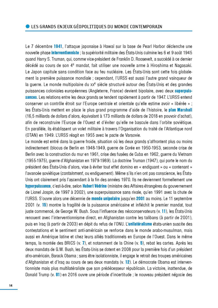 Culture générale et actualité