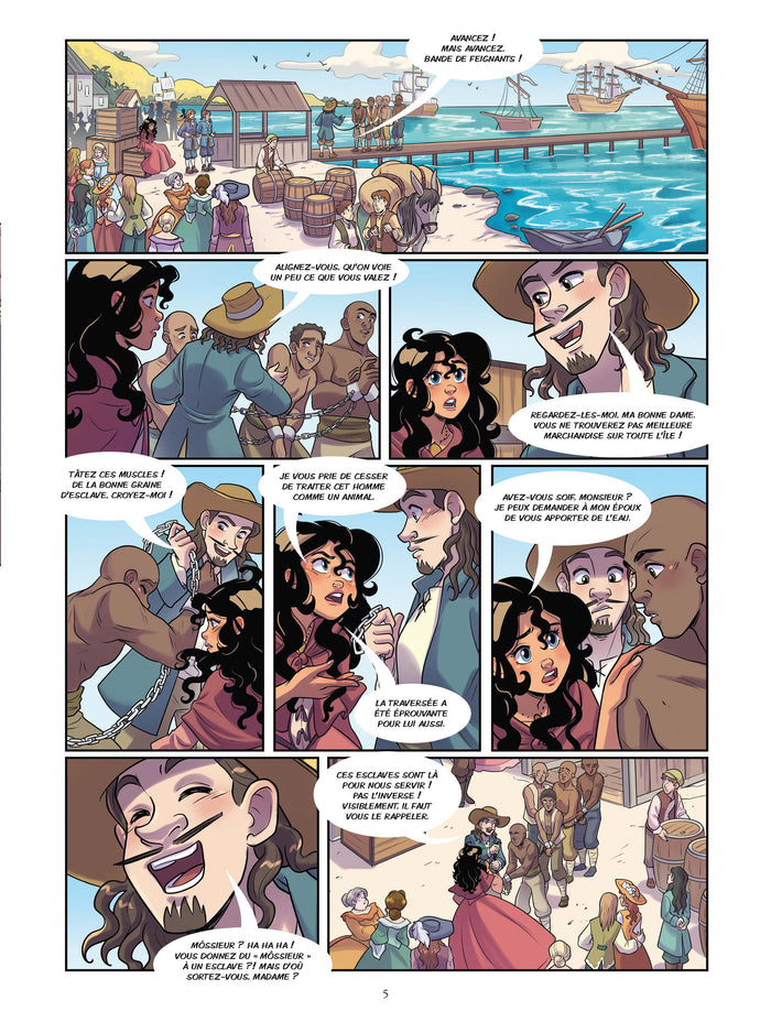 Complots à Versailles - Tome 7 Madinina, l'île aux fleurs