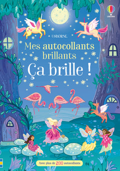 Ma valisette d'autocollants Licornes, sirènes et fées : avec de nombreux autocollants brillants ! - Dès 3 ans