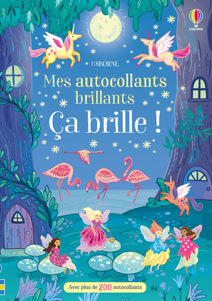 Ma valisette d'autocollants Licornes, sirènes et fées : avec de nombreux autocollants brillants ! - Dès 3 ans