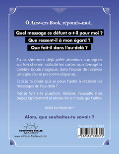 Answers book pour communiquer avec les défunts