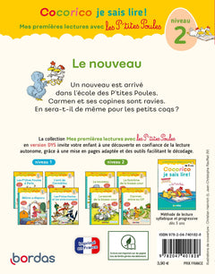 Cocorico Je sais lire ! premières lectures avec les P'tites Poules - Le nouveau