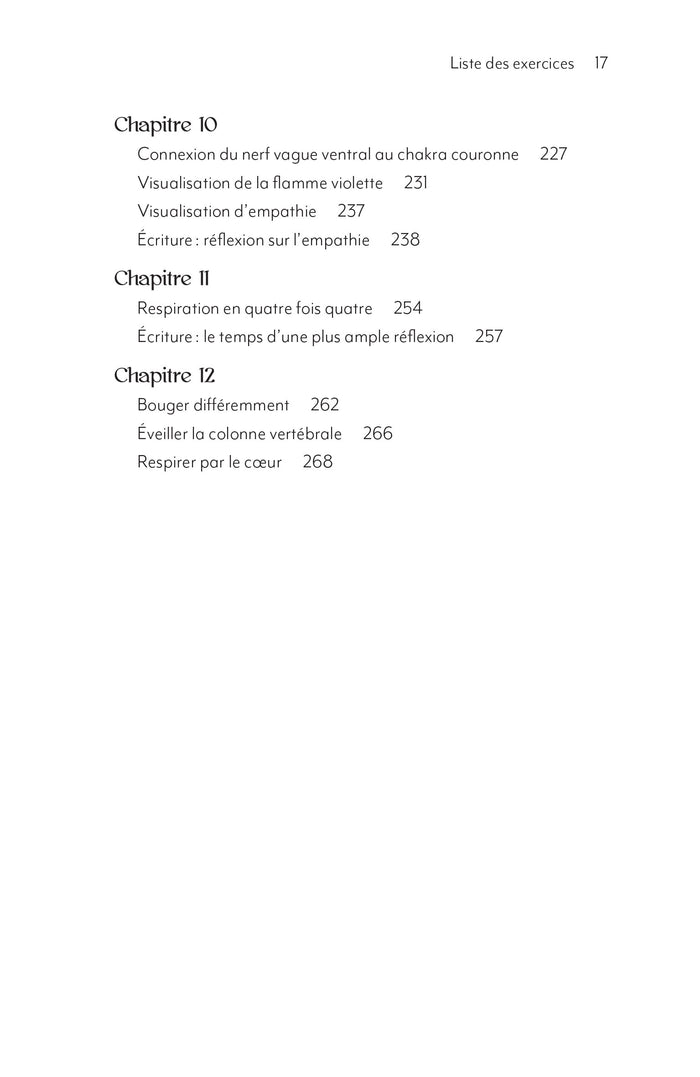 Le nerf vague et les chakras