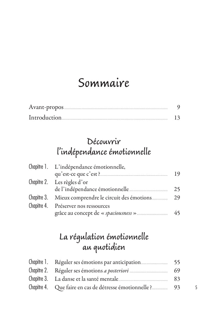 L'indépendance émotionnelle
