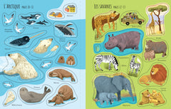 La planète Terre - Premiers autocollants