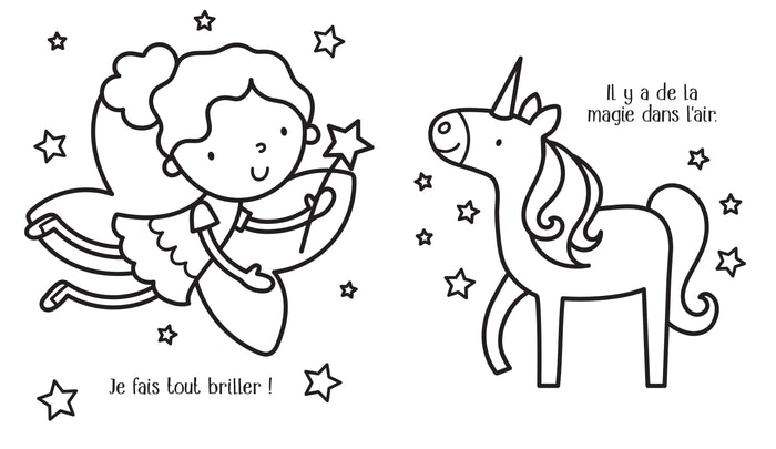 Mon grand livre de coloriage - Le monde féérique