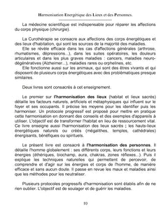 Harmonisation énergétique des personnes: Manuel de curothérapie 2020