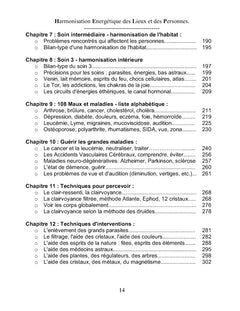 Harmonisation énergétique des personnes: Manuel de curothérapie 2020