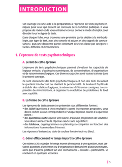 Tests psychotechniques - Maxi préparation 2023/2024
