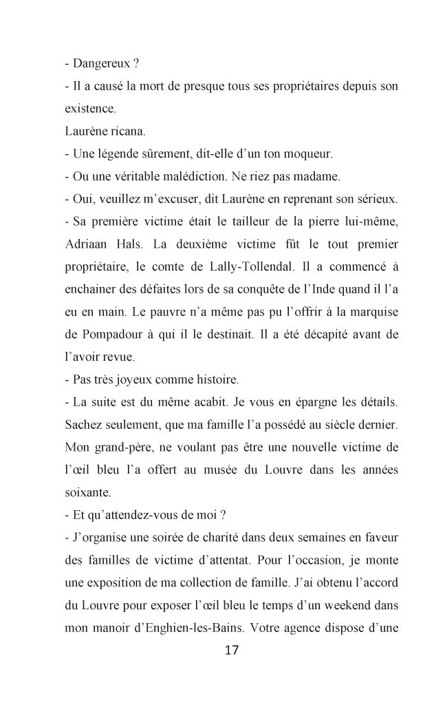 La malédiction de l'oeil bleu