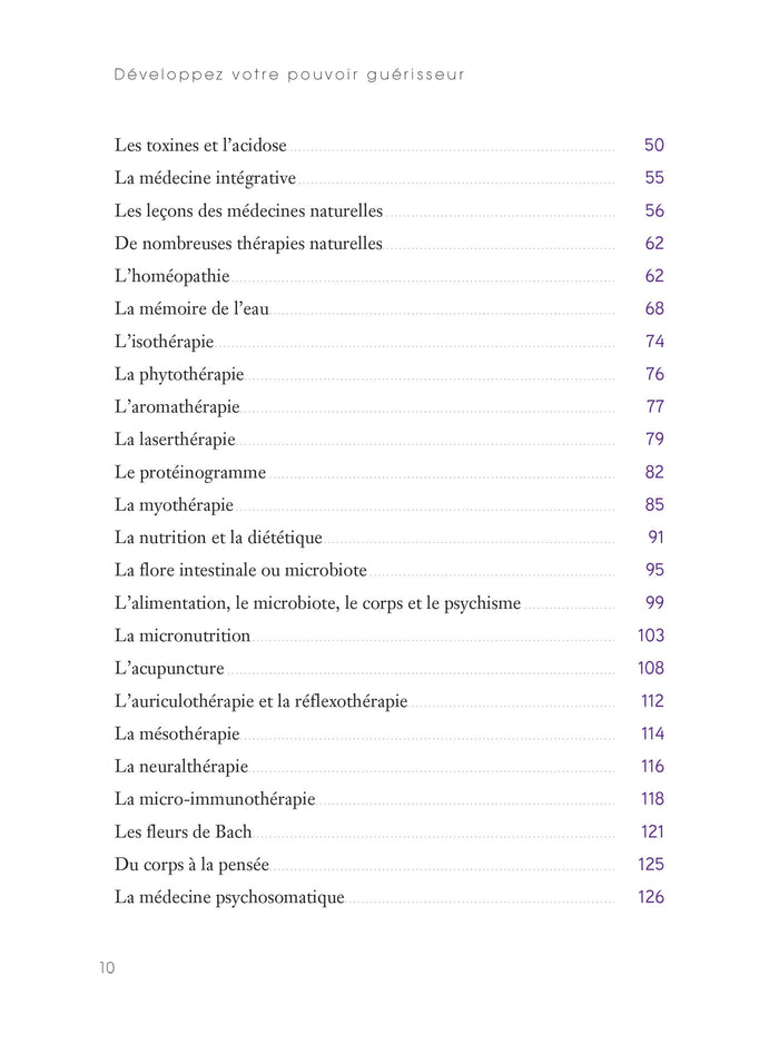 Développez votre pouvoir guérisseur - La puissance est en vous