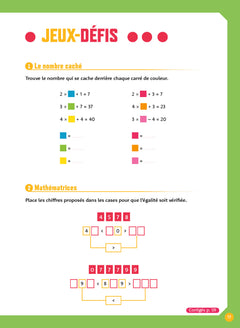 Calcul mental CM1 - 9-10 ans
