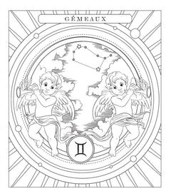 Astrologie - Livre de coloriage
