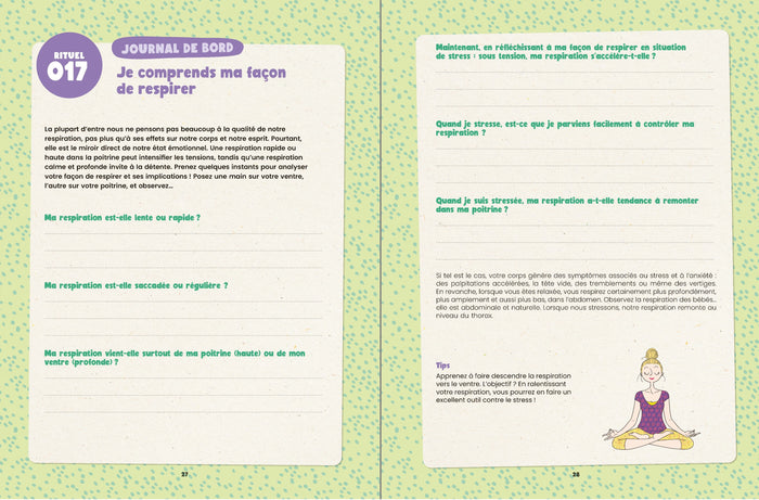 Mon cahier 100 rituels anti-stress