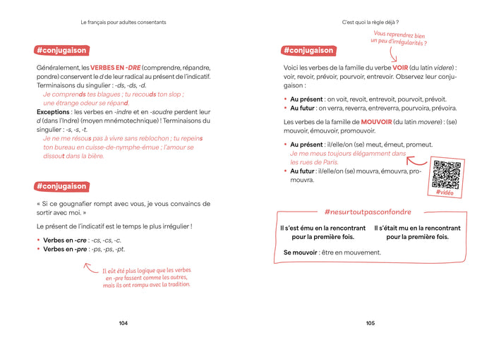 Le français pour adultes consentants