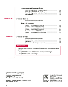 Concours ATSEM et ASEM 2023-2024 - Ecrit + Oral - N16 - Catégorie C