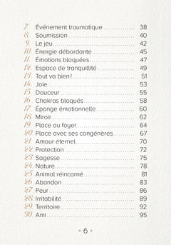 Messages de mon animal de compagnie