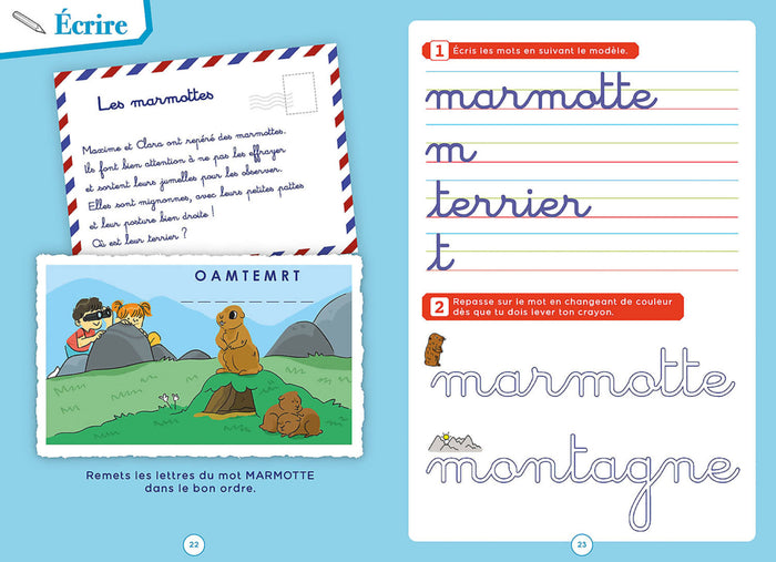 Mes vacances Boscher - De la GS au CP