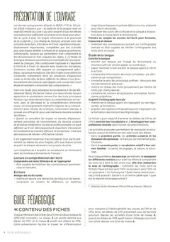 Aider l'élève à enrichir son vocabulaire