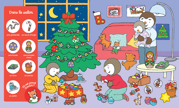 T'choupi cherche et trouve Joyeux Noël !
