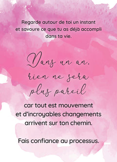 Oracle de la manifestation - Tu as absolument tout en toi pour faire de ta vie le plus bel endroit d