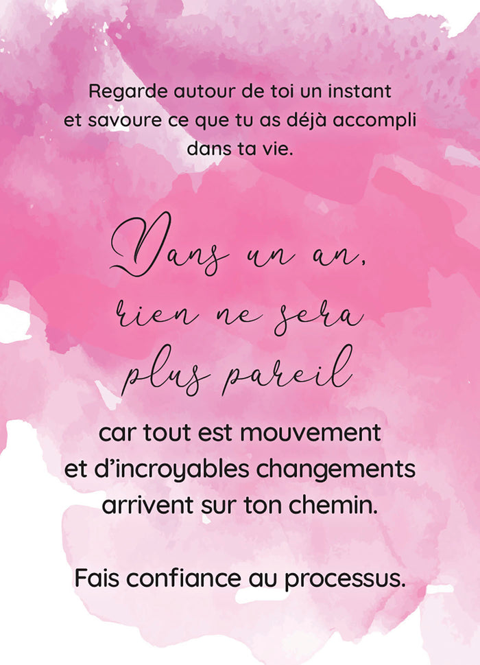Oracle de la manifestation - Tu as absolument tout en toi pour faire de ta vie le plus bel endroit d