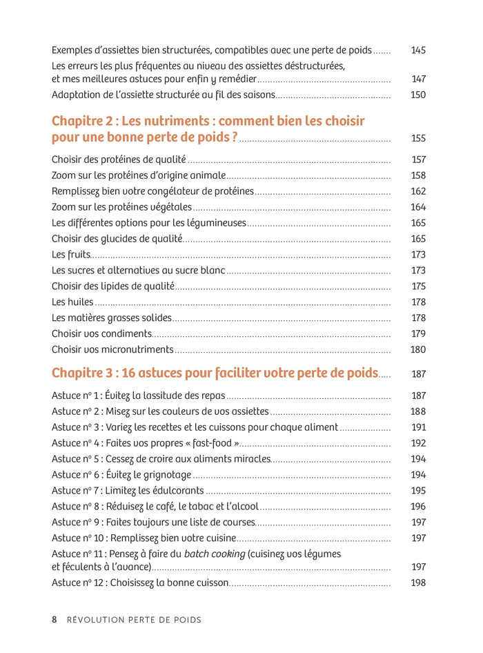 Révolution perte de poids