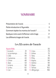 L'Oracle de l'Ayurvéda