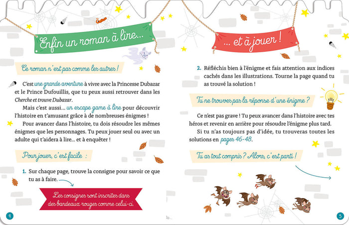 Mon roman enigme Le Royaume Dubazar - Panique chez le Duc