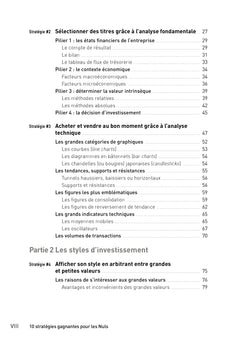 10 stratégies gagnantes - Investir en Bourse pour les Nuls