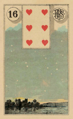 Grand tableau Lenormand cartes oracles