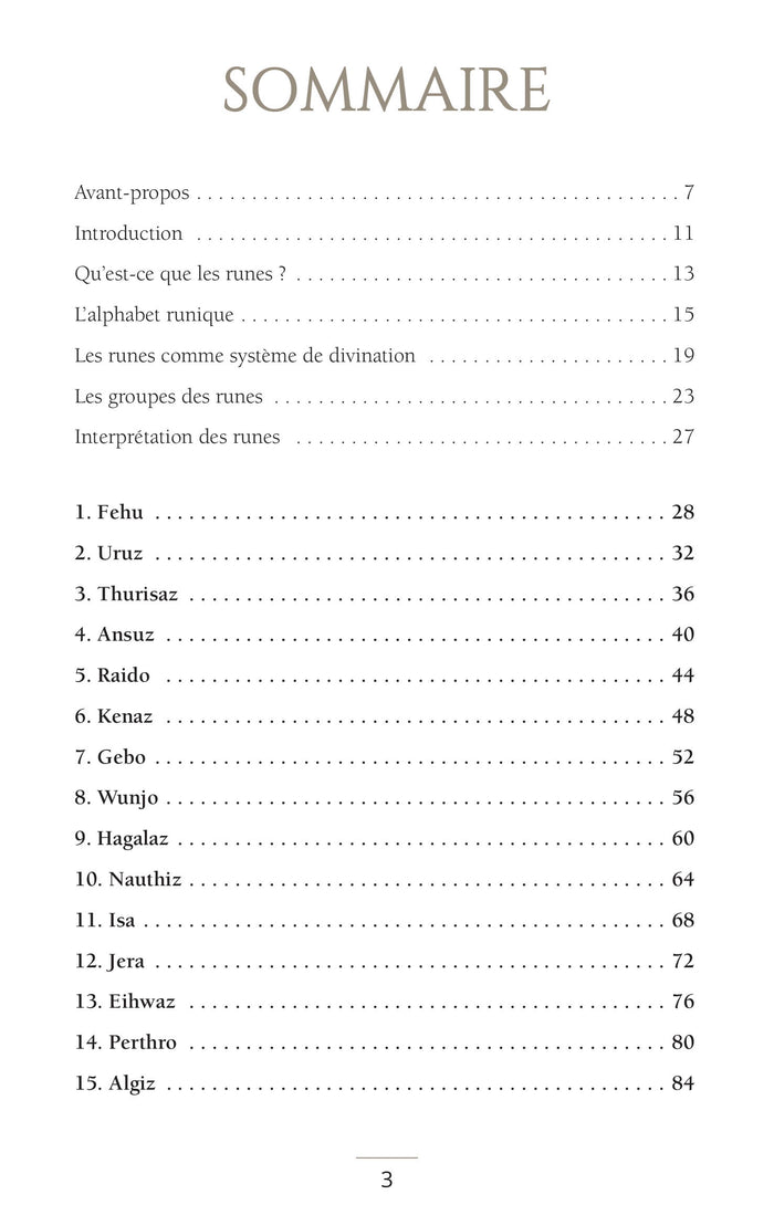 Coffret Runes - Les secrets de la magie runique