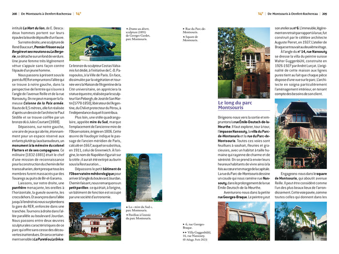 Guide du promeneur de Paris - 20 itinéraires de charme par rues, cours et jardins