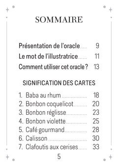 Le Pocket oracle sweet divination