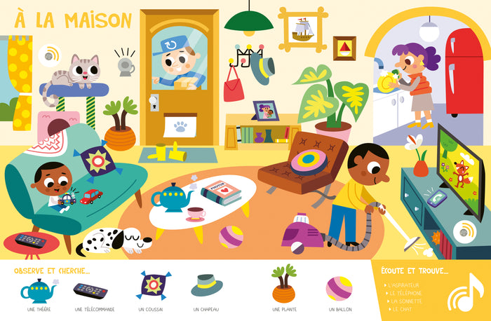 Le cherche et trouve sonore de mes 1 an