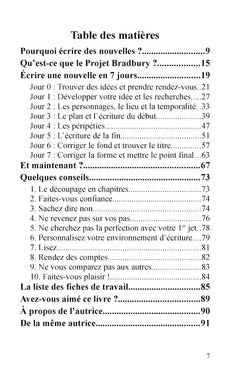 Écrire une nouvelle en 7 jours