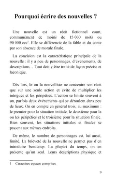 Écrire une nouvelle en 7 jours