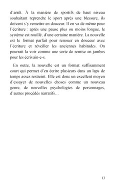 Écrire une nouvelle en 7 jours