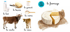 Mon bel imagier des odeurs - Les odeurs de la ferme - Gratte et sens 6 parfums