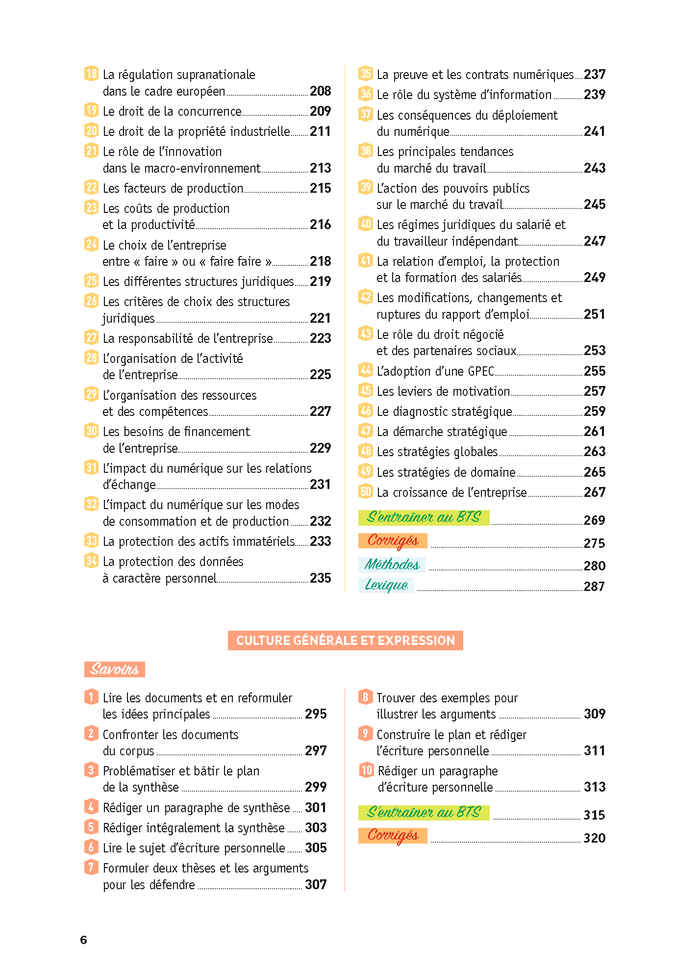 Toutes les matières - BTS CG - Réflexe - 2024