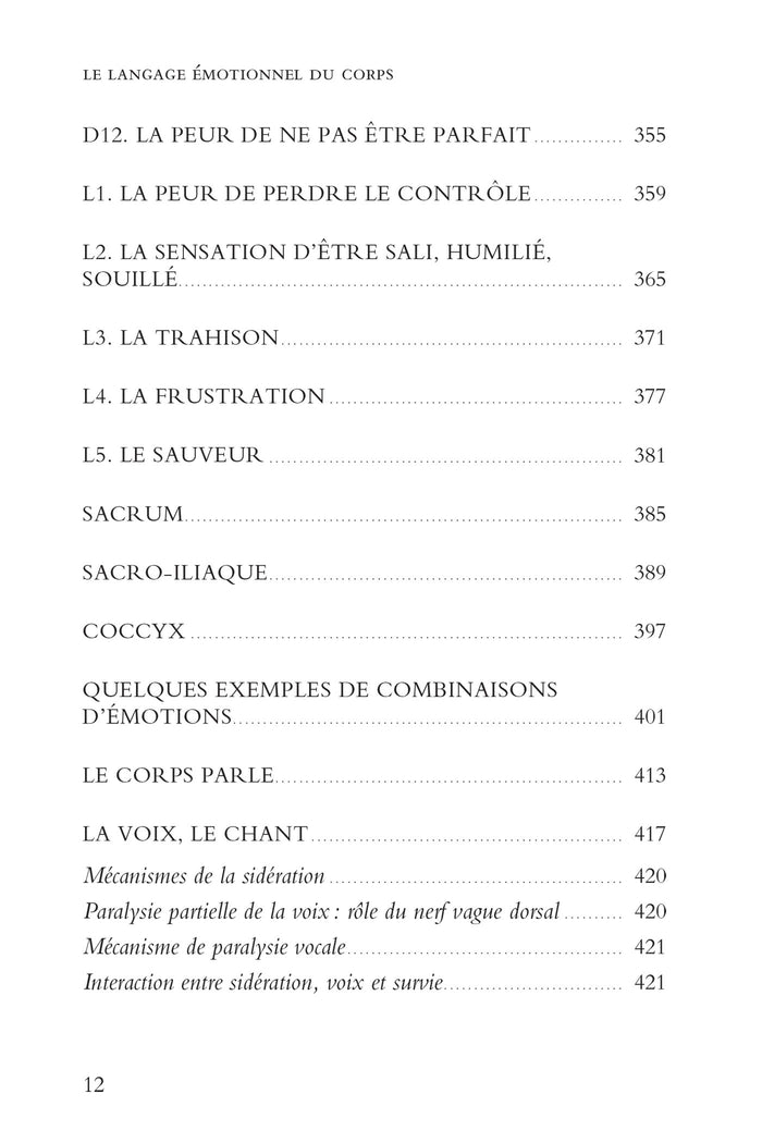 Le langage émotionnel du corps - L'approche somato-émotionnelle, chemin de libération par les fascias