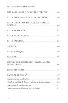 Le langage émotionnel du corps - L'approche somato-émotionnelle, chemin de libération par les fascias