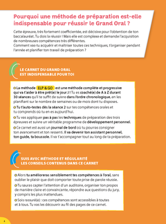 Mon carnet du grand oral