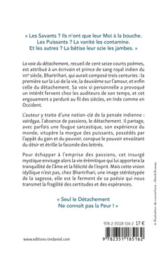 La voie du détachement - vivre par-delà les passions