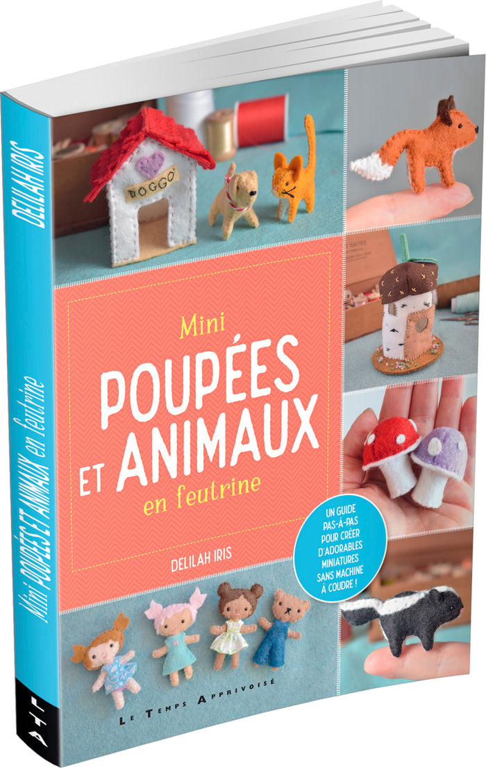 Mini poupées et animaux en feutrine